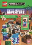 LEGO® Minecraft®: Steve’s Netherite Adventure Search &amp; Find Sticker Activity (with Steve minifigure and sword)