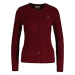 GANT Stretch Cotton Cable Cardigan Dam