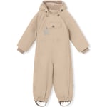 MINI A TURE MATWISTO fleece lined spring coverall – sesame - 80