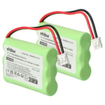 2x Batterie pour Alcatel GapBilbao 570 700mAh 3,6V