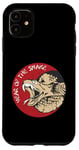 Coque pour iPhone 11 Célébrez le Nouvel An chinois du serpent 2025 Cobra Crocs