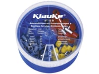 Klauke St12b Kabelsko-Sortiment 4 Mm², 6 Mm², 10 Mm², 16 Mm² Delvist Isoleret Grå, Gul, Rød, Blå 100 Teile