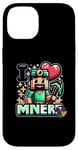 iPhone 14 I heart Miners - I love Miners for valentines day him & her Case