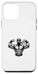 Coque pour iPhone 12 mini Ninja Musculaire Fort Et Mignon