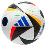 adidas Fotboll FUSSBALLLIEBE Pro EURO 2024 Matchboll - Vit/Svart/Blå, storlek Ball SZ. 5