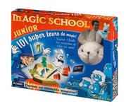 Megagic - Coffret de Magie pour Enfant - Magic School Junior 101 Tours de Magie (Lapin Inclus)