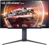 LG UltraGear 27GS95QE 27" OLED Gaming Monitor 1440p 240Hz Black Brand New