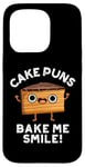 iPhone 15 Pro Cake Puns Bake Me Smile Funny Food Pun Case