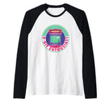 8-Bit Enthusiast Pixel Video Game Retro Arcade Machine Gamer Raglan Baseball Tee