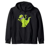 Rugrats Iconic Epic Reptar Stomp Big Chest Portrait Zip Hoodie