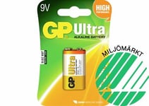 Batteri GP Batteries Alkaline Ultra 6LR61 9V