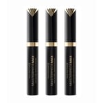 Max Factor 3-pack Masterpiece Mascara Black 7,2ml Svart