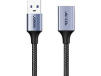 Ugreen Extension Cable Adapter Cable Usb (Male) - Usb (Female) 3.0 5Gb/S 2M Gray (Us115)