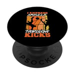 I Express Myself Through Kicks Kick Volleyball Sepaktakraw PopSockets Swappable PopGrip