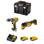 Kit DEWALT DWK206 - DCD796, DCS355 - 2 batteries 2,0 Ah - TSTAK VI