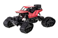 Kauko-ohjattava auto, 2in1, Rock Crawler 4x4 LHC0121, punainen