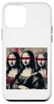 Coque pour iPhone 12 mini Graffiti abstrait art Leonardo Da Vinci Art Mona Lisa