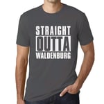 Homme Tee-Shirt Tout Droit Sorti De Waldenburg - Straight Outta Waldenburg - T-Shirt Graphique Éco-Responsable Vintage Cadeau Nouveauté