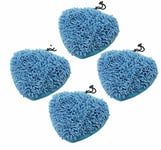 Ex-Pro® 4x Steam Mop Floor Coral Microfibre Cleaning Pads Cover for Vax S2 S2S