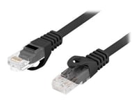 Lanberg Pcu6-10Cu - Patch-Kabel - Rj-45 (Hane) Till Rj-45 (Hane) - 1 M - 5.4 Mm - Utp - Cat 6 - Formpressad, Hakfri, Halogenfri - Svart - För P/N: Pps6-0024-S, Pps6-1024-S, Ppu6-1024-B, Ppu6-1024-S, Ppu6-9012-B, Ppu6-9012-S