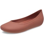 Crocs Brooklyn Flat Ballerines Femme, Spice, 36/37 EU