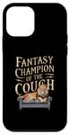 Coque pour iPhone 12 mini Fantasy Champion of the Couch Illustration de football fantaisie