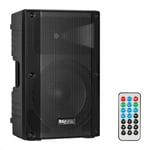 Ibiza - XTK12A-MKII - Enceinte SONO Active 12”/30cm - Tweeter 25mm à compression - Système Bass Reflex - USB, SD, Bluetooth - TWS - Poignées et roulettes - NOUVELLE VERSION - Fête, évènements, karaoké