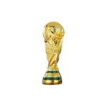 Stor VM-fotbollsfotboll Qatar 2022 Gold Trophy Sports Replica 13cm