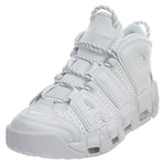 NIKE Homme Air More Uptempo '96 Basketball-Shoes, White, 45 EU