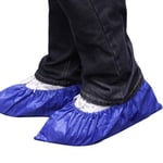 1 Pairs Portable Reusable Waterproof Rain Shoes Cover Overshoes Red