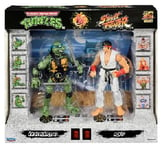 Bandai: 2 Pack Action Figure VS - TMNT vs Street Fighter (Leonardo & Ryu)