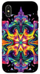 iPhone X/XS Kaleidoscope, Psychedelic Colours, Goa, Electro Case