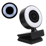 A40 Full HD 1080p Webcam With Microphone Fill Light For PC Laptop Online Lea New