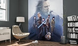 'Komar 031 de dvd2 Star Wars Papier peint photo non tissé de "Star Wars Last Hope, Taille 200 x 250 cm (Largeur x hauteur), 2 Chemins, avec colle, multicolore