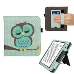 PU Leather Case with Stand, Strap for Kobo Libra Colour 