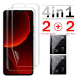 Film Hydrogel Souple 8 En 1 Pour Xiaomi 13 T Pro 5g,Protecteur D'écran,Pas De Verre Sur Xiomi Xiaomi Ata 13t Mi 13 T Pro T13 5g,Verre D'appareil Photo - Type 4in1 2front 2lens-For Xiaomi 13t Pro