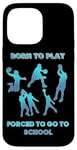 Coque pour iPhone 14 Pro Max Idée de basket-ball amusante pour garçons et adolescents