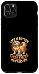 Coque pour iPhone 11 Pro Max Golden Retriever Chien Race Golden Retriever