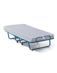 Lit pliant à roulettes en métal 80x190cm NAZARE, sommier et matelas inclus