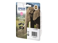 Epson 24Xl - 9.8 Ml - Xl - Lys Magenta - Original - Blister - Blekkpatron - For Expression Photo Xp-55, 750, 760, 850, 860, 950, 960  Expression Premium Xp-750, 850