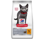 Hills Science Plan Feline Sterilised Kitten Chicken - 7 kg