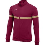 Nike Veste de Football de Survêtement en Tricot pour Grand Enfants, Taille S, Équipe Rouge/Blanc/Jersey Or/Blanc