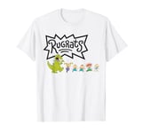 Rugrats Characters Running Away From Reptar T-Shirt