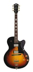Cort B-001-0088-2 Hollow Body Guitare électrique style vintage
