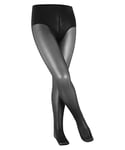 FALKE Unisex Kids Pure Matt 30 DEN K TI Sheer Plain 1 Pair Tights, Black (Black 3009), 5.5-8