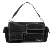 Desigual, ACCESSOIRES SAC À MAIN PU Femme, Noir, One size