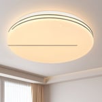 Plafonnier led Plafonnier Chambre - Ø27cm Lampe de Chambre Ciel étoilé 12W Lampe de Cuisine Lampe de Couloir Blanc Chaud Éclairage de Plafond de