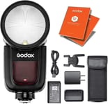 GODOX V1O V1-O Round Camera Flash Speedlite TTL HSS Rechargable Battery OLYMPUS