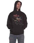 Iron Maiden Men the Trooper Hoodie, Black, Medium