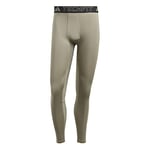 adidas Men's Techfit Tights, Silver Pebble, L